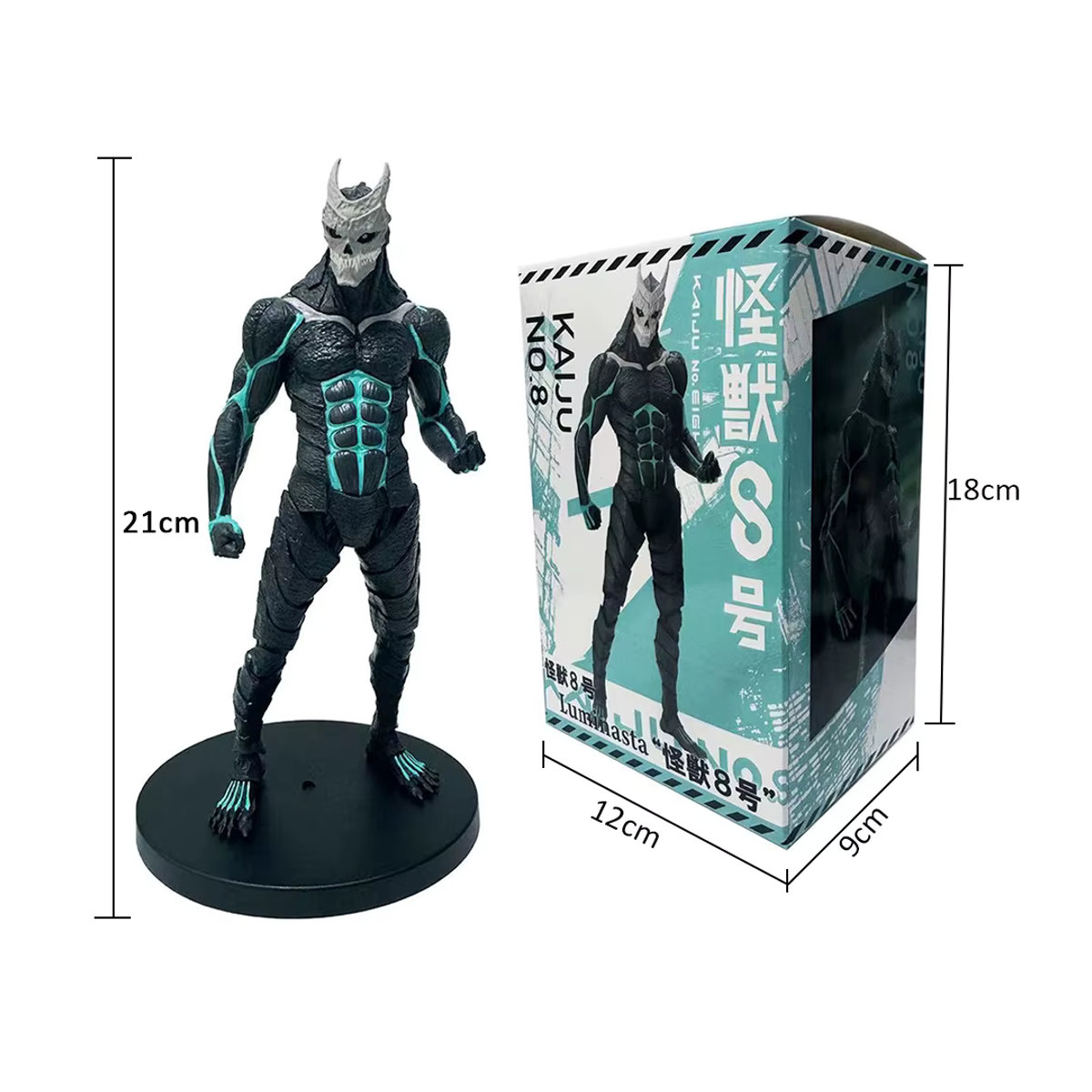 Bandai Kaiju Nr. 8 Actionfigur Kafka Hibino und Mina Ashiro PVC Modell Spielzeug für Kinder in Mehrfarbig - Bild 5
