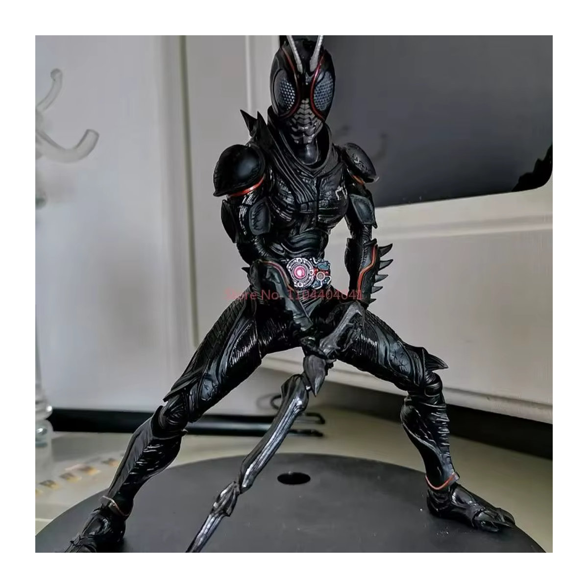 Bandai Kamen Rider Black Sun Anime Figur aus Kunststoff, Schwarz, Höhe: 15 cm - Bild 5
