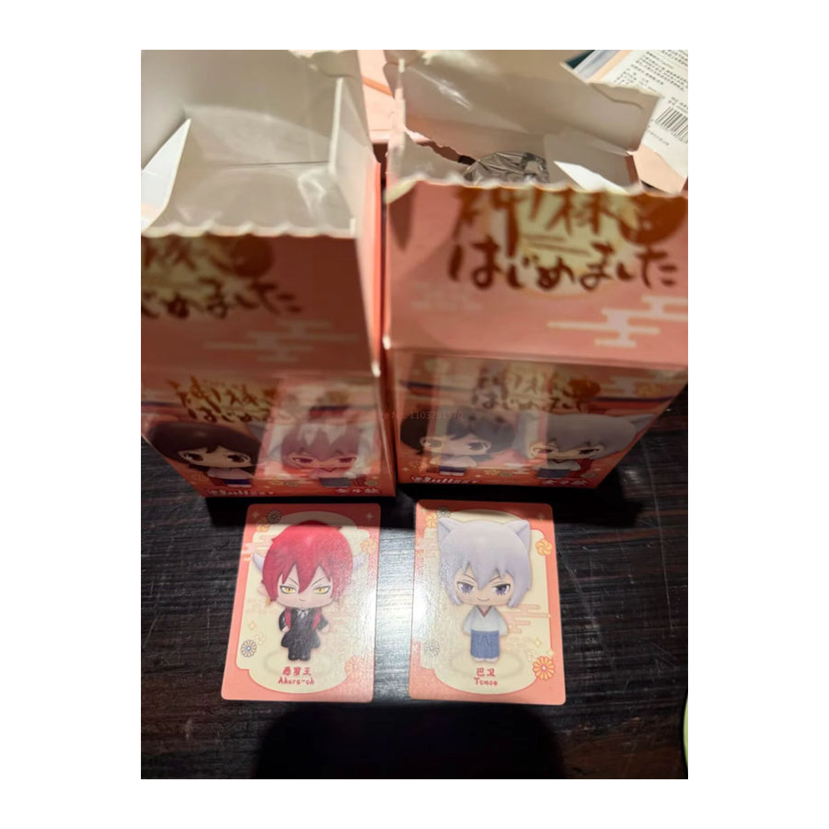 Bandai Kamisama Kiss Blind Box Anime Figuren Mystery Box mit Nanami und Tomoe in stehender Pose, mehrfarbig - Bild 5