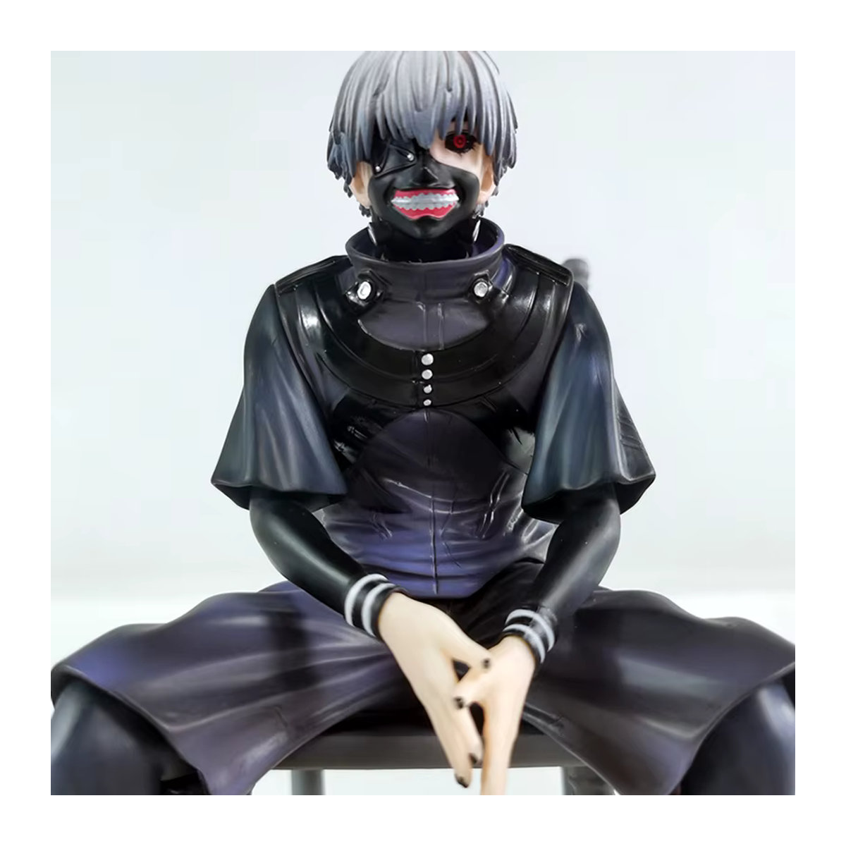 Bandai Kaneki Ken Anime Figur aus PVC in Schwarz als Sammlerstatue für Fans von Tokyo Ghoul - Bild 4