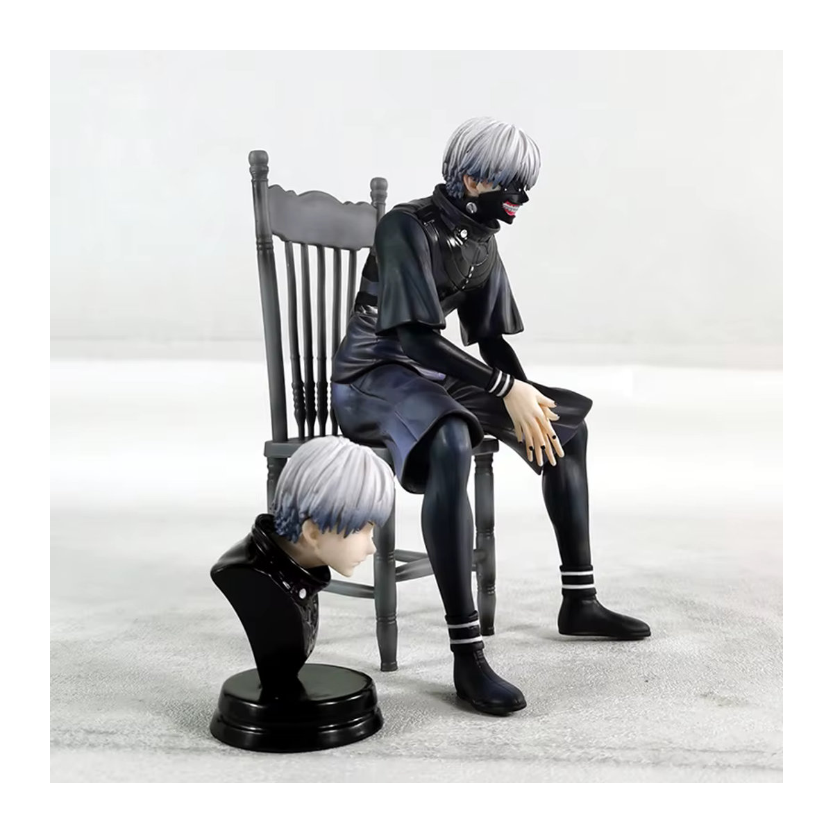 Bandai Kaneki Ken Anime Figur aus PVC in Schwarz als Sammlerstatue für Fans von Tokyo Ghoul - Bild 5