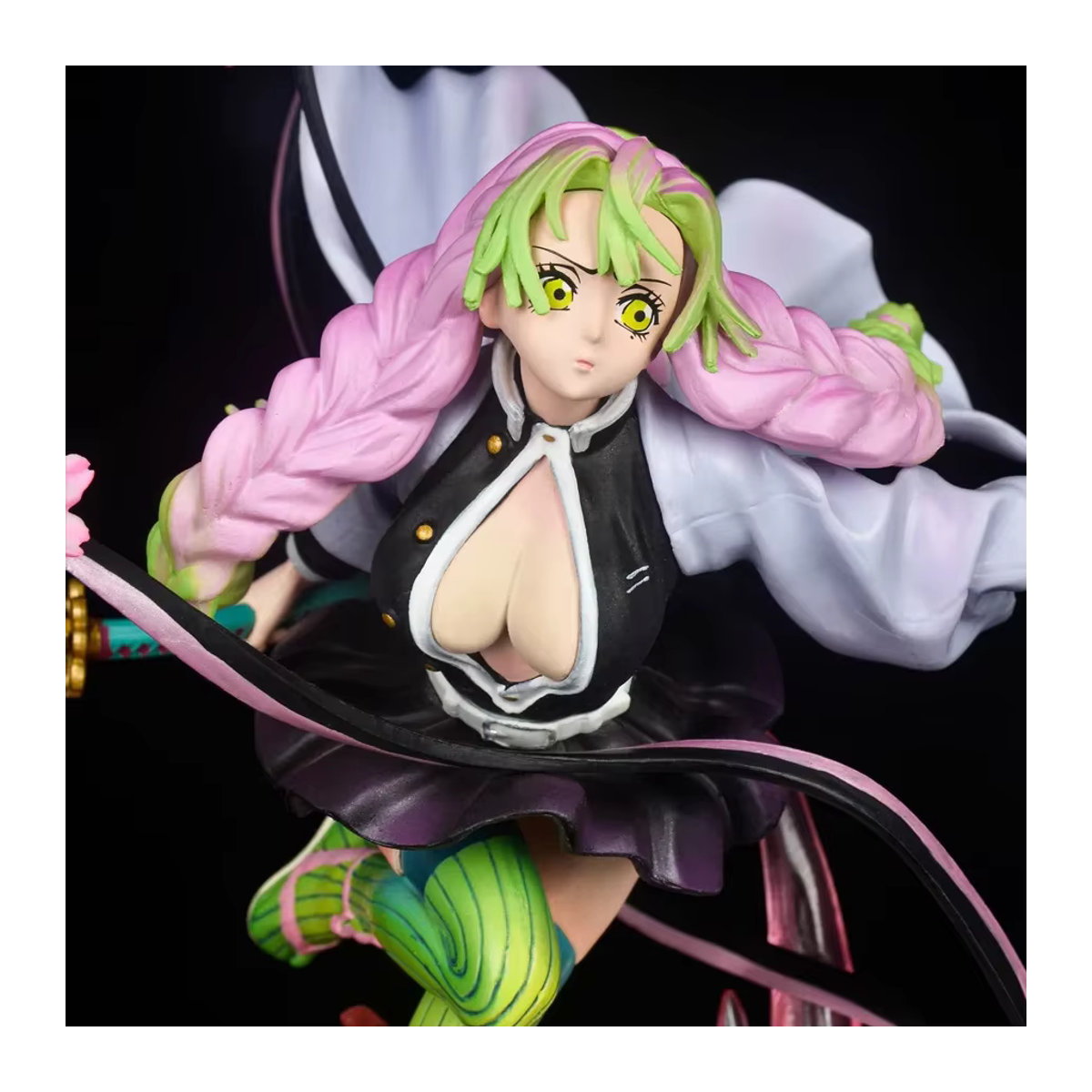 Bandai Kanroji Mitsuri Anime Figur aus Kimetsu no Yaiba Demon Slayer, mehrfarbig, Höhe: 22 cm - Bild 4