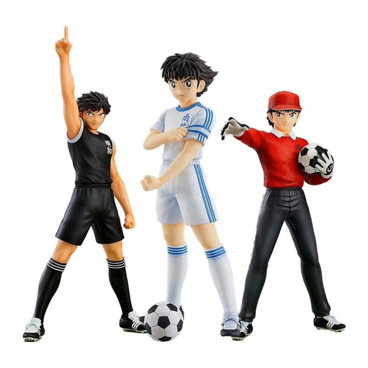 Bandai Kapitän Tsubasa Anime Figur Ozora Tsubasa Sammelmodell aus Kunststoff, mehrfarbig, Höhe: 18 cm - Bild 1