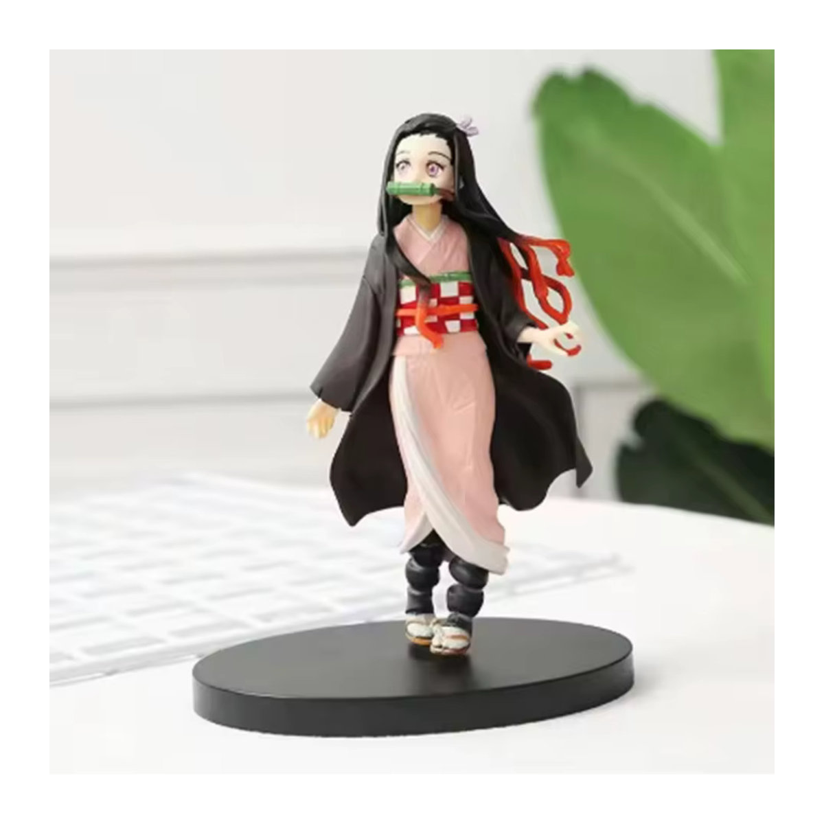 Bandai Kimetsu no Yaiba Actionfigur Kamado Tanjirou Nezuko Agatsuma Zenitsu PVC Modell Spielzeug, mehrfarbig, Höhe: 16 cm - Bild 3