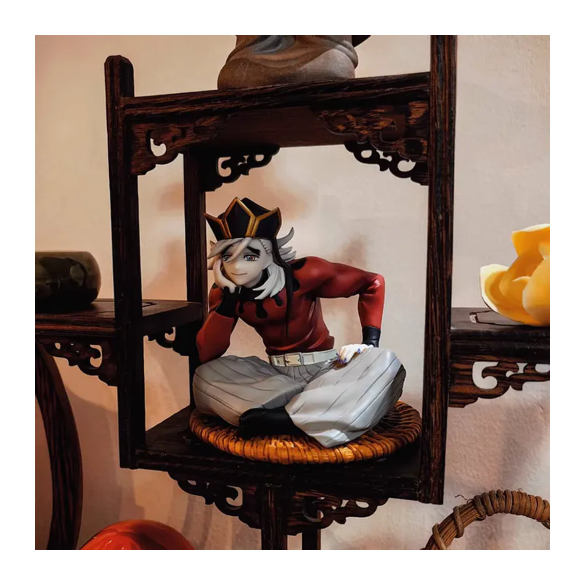 Bandai Kimetsu no Yaiba Anime-Figur Douma Upper Two Noodle Stopper Actionfigur, mehrfarbig, Höhe: 8,5 cm - Bild 5