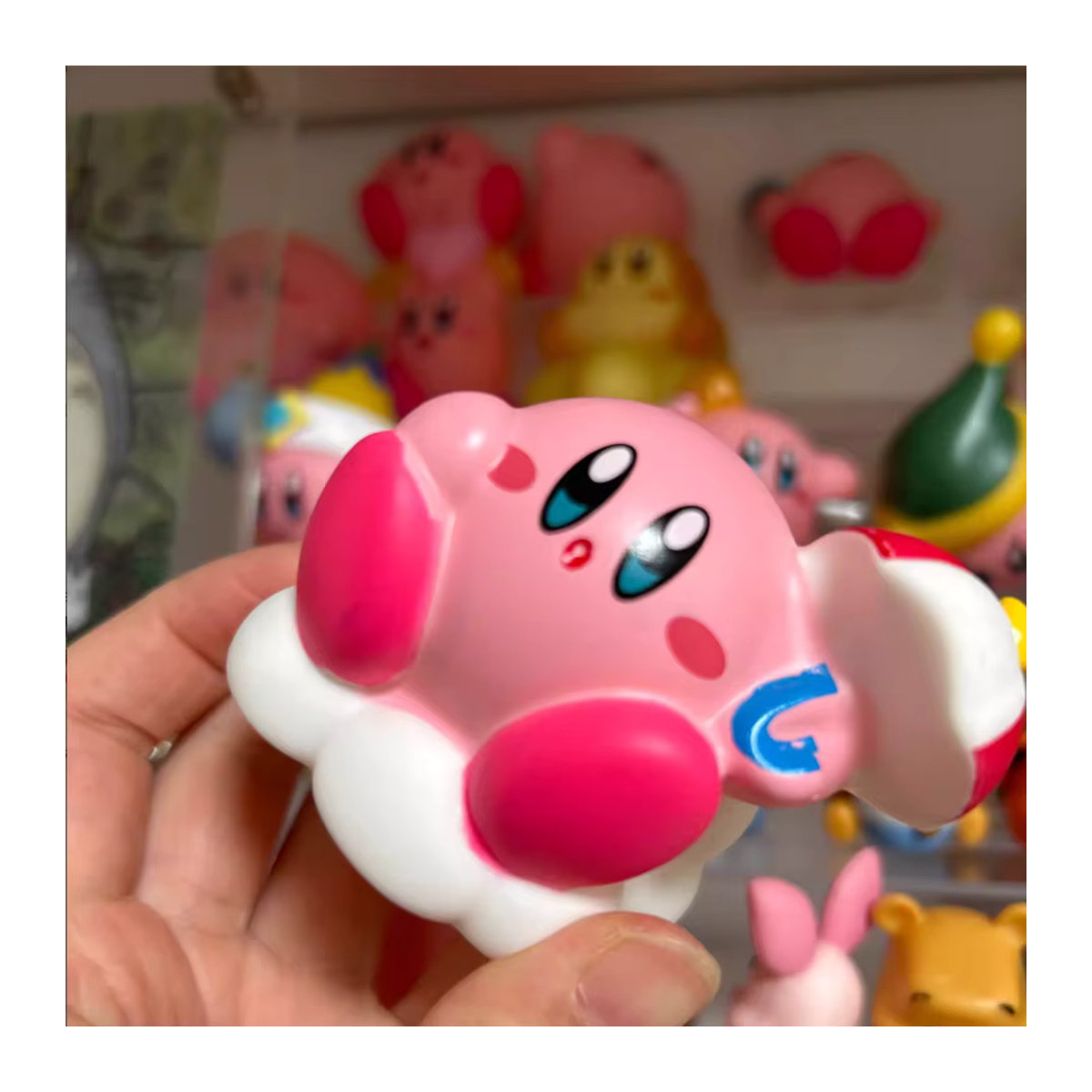 Bandai Kirby Engel Mini-Figur aus Kunststoff in Rosa - Bild 3