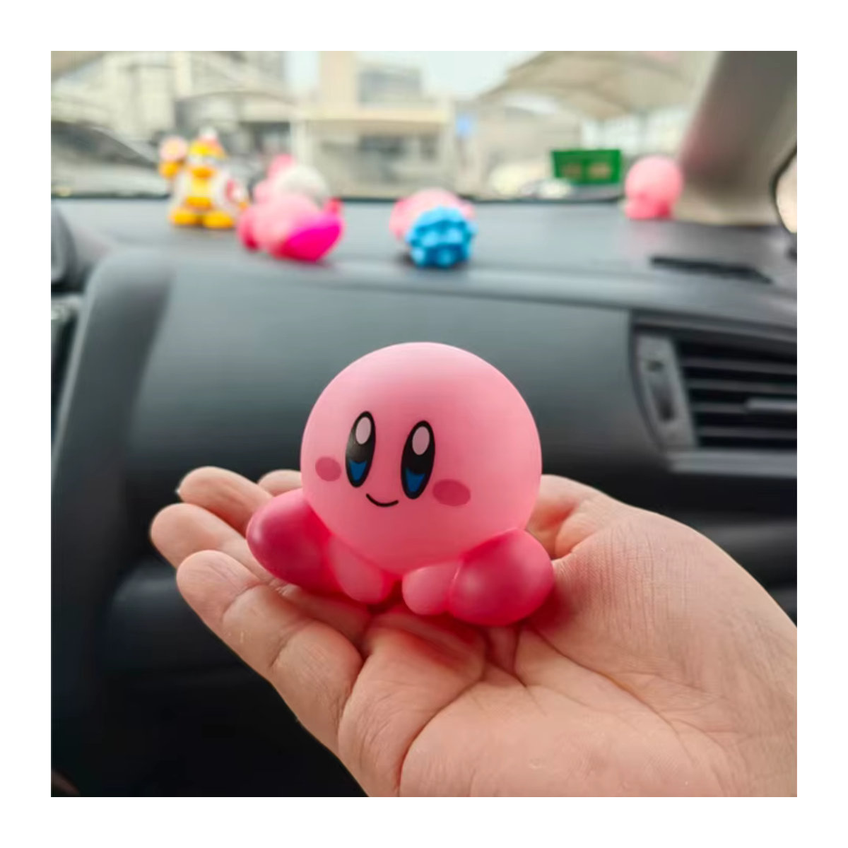 Bandai Kirby Engel Mini-Figur aus Kunststoff in Rosa - Bild 4