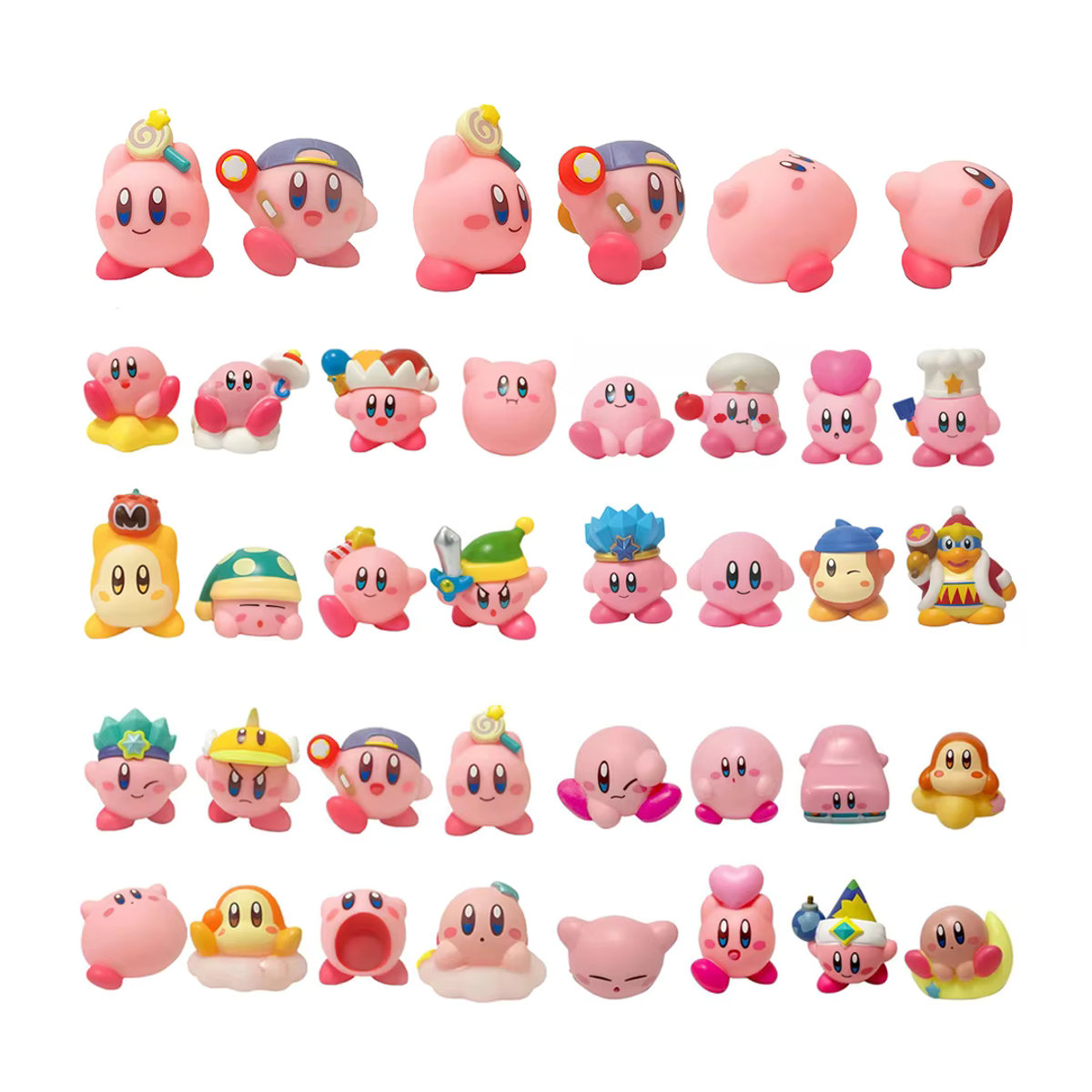Bandai Kirby Engel Mini-Figur aus Kunststoff in Rosa - Bild 5