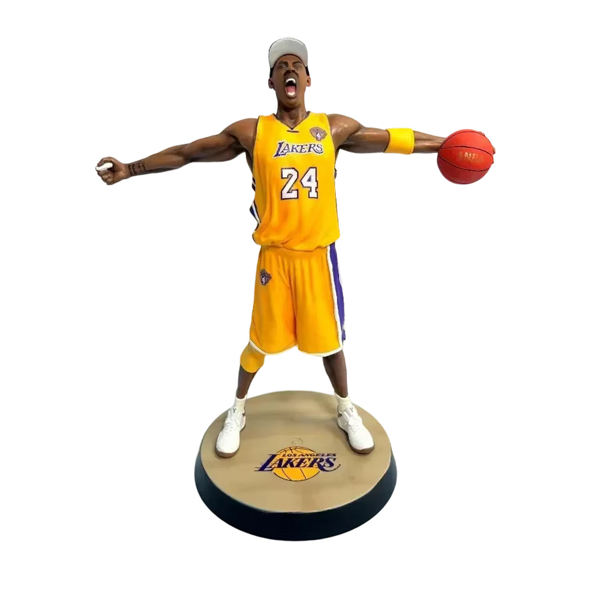 Bandai Kobe Bryant Black Mamba Actionfigur für Kinder in Schwarz und Gelb - Bild 3