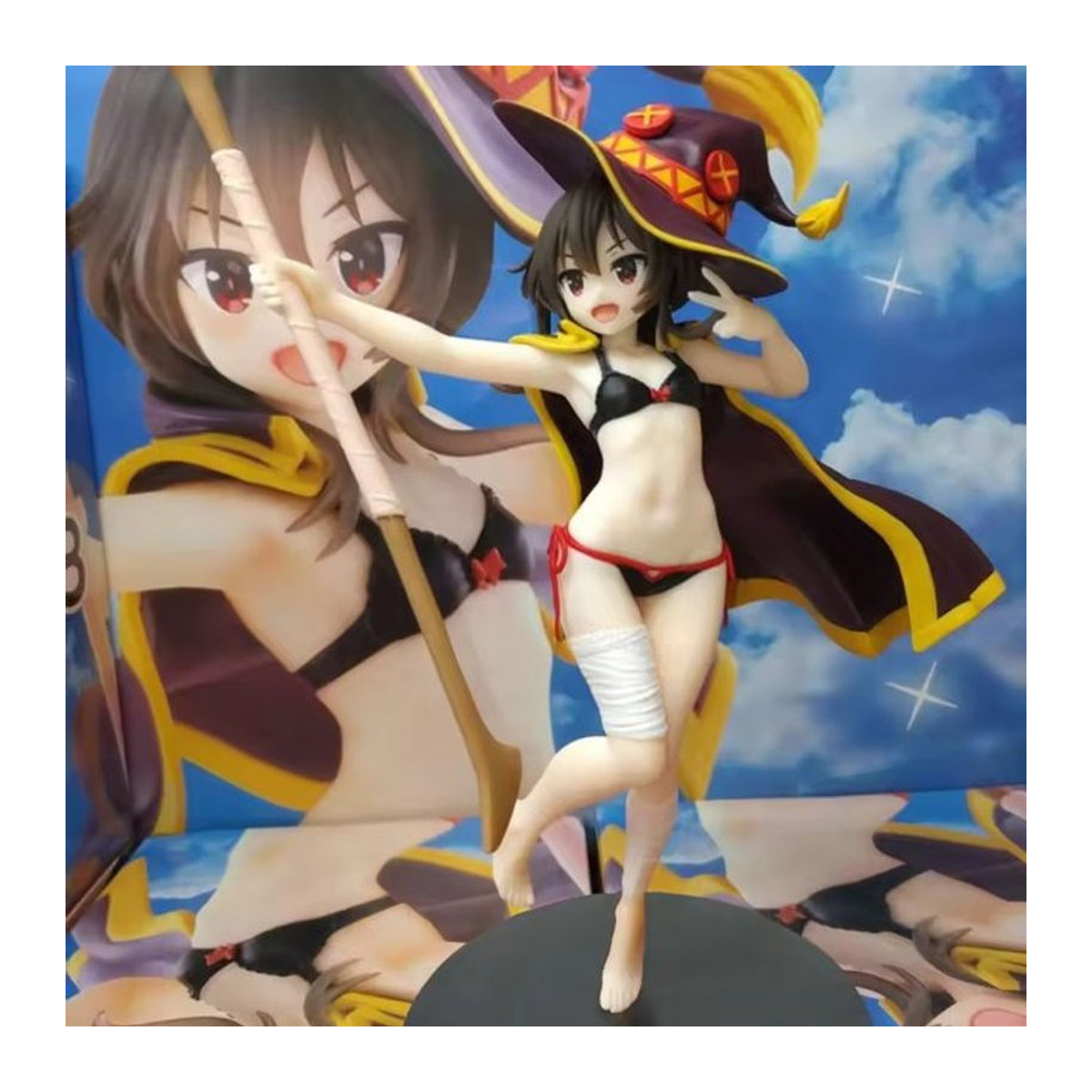 Bandai KonoSuba Megumin Badeanzug Figur Ornament mehrfarbig - Bild 1