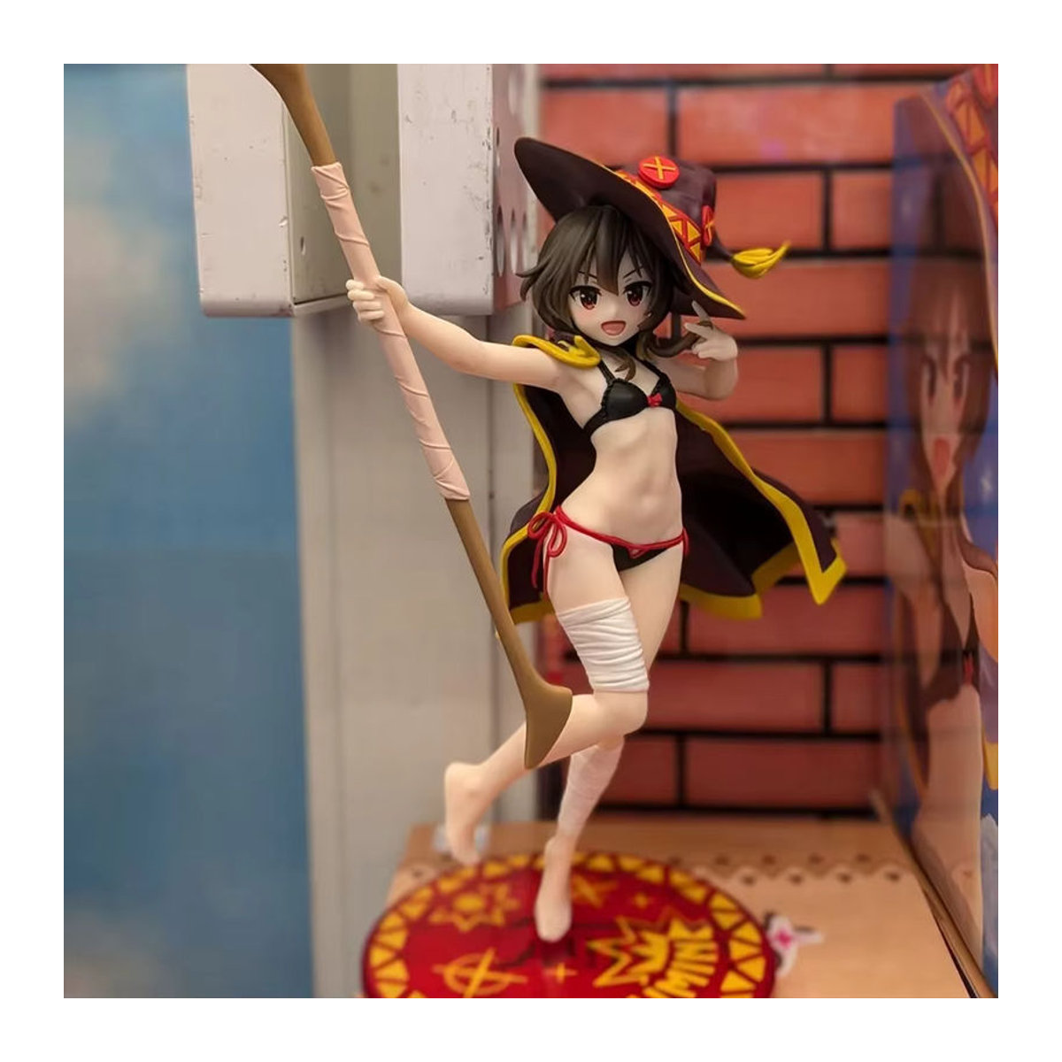 Bandai KonoSuba Megumin Badeanzug Figur Ornament mehrfarbig - Bild 5
