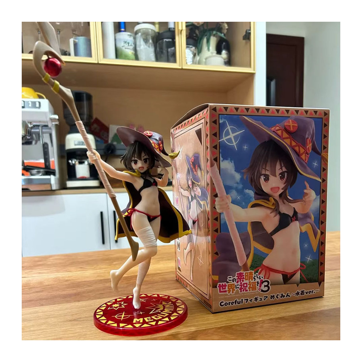 Bandai KonoSuba Megumin Badeanzug Figur Ornament mehrfarbig - Bild 6