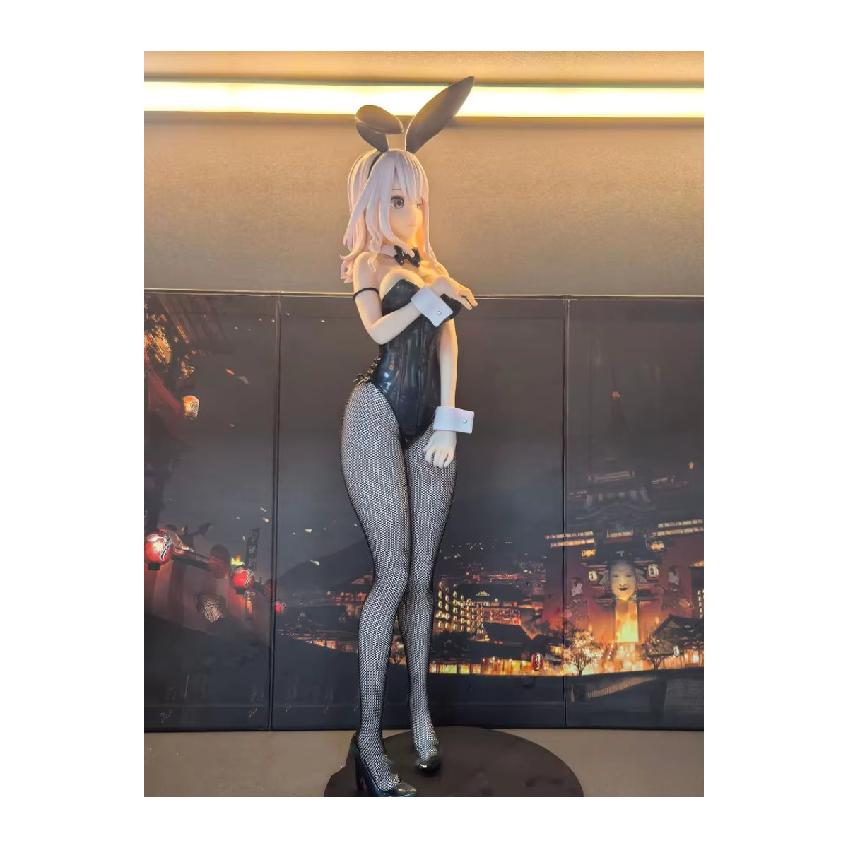 Bandai Kuroiwa Medaka Bunny Girl PVC-Figur im Maßstab 1/4, Farbe Schwarz, Höhe: 41 cm - Bild 7