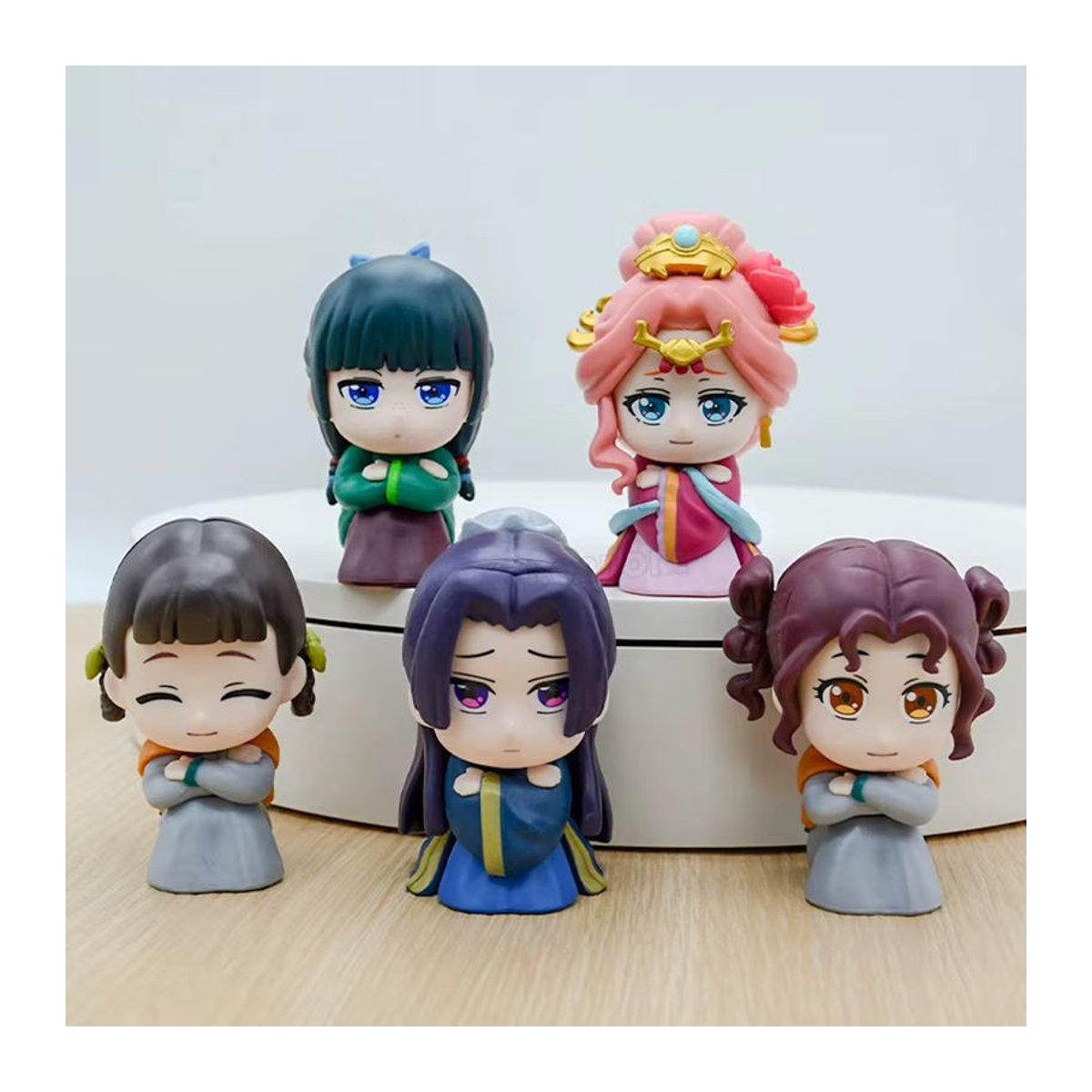 Bandai Kusuriya keine Hitorigoto Anime Figuren Maomao und Jinshi Q Version aus Kunststoff, mehrfarbig, Höhe: 9 cm - Bild 4