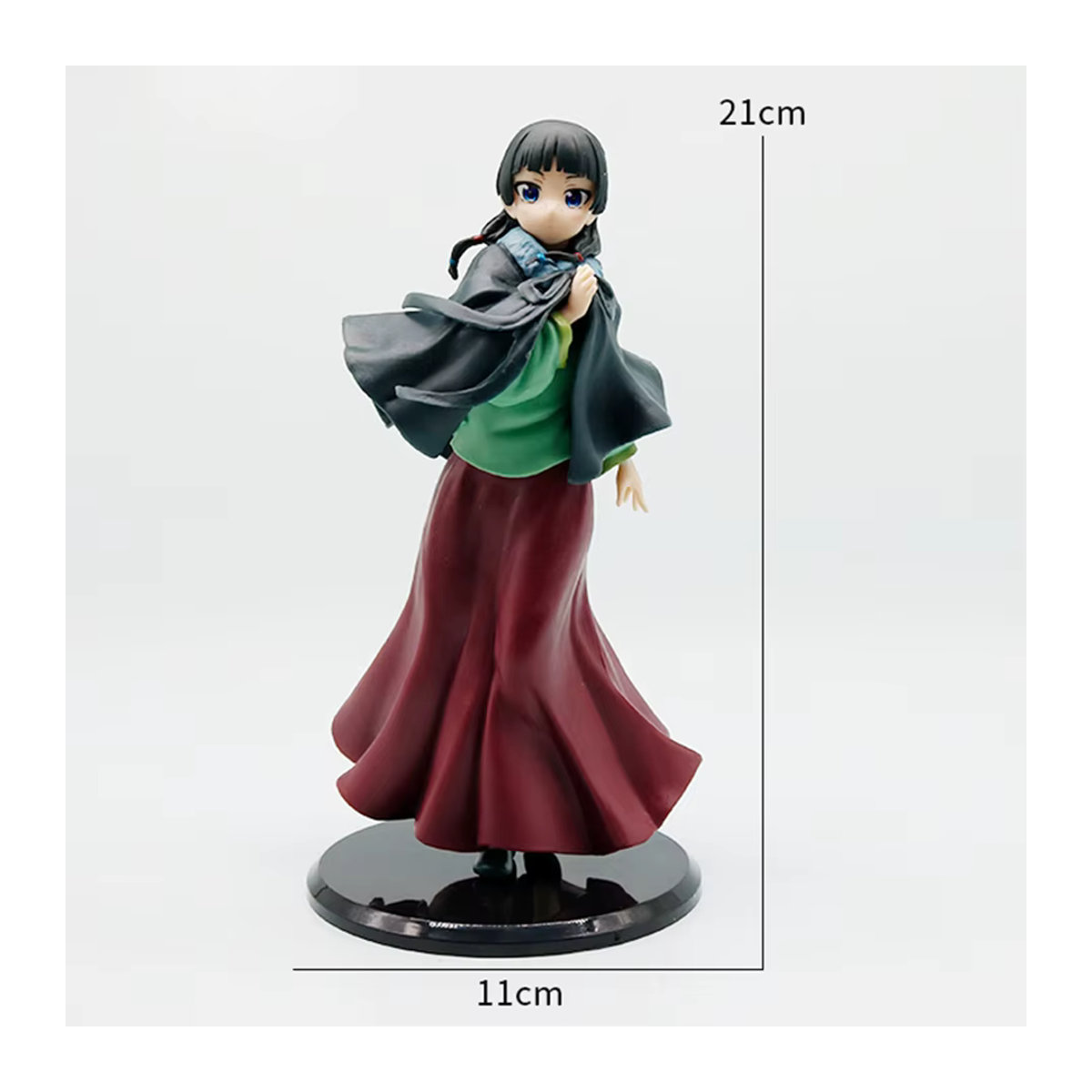 Bandai Kusuriya no Hitorigoto Anime-Figur Maomao und Jinshi mit Umhang, mehrfarbig, Höhe: 21 cm - Bild 3
