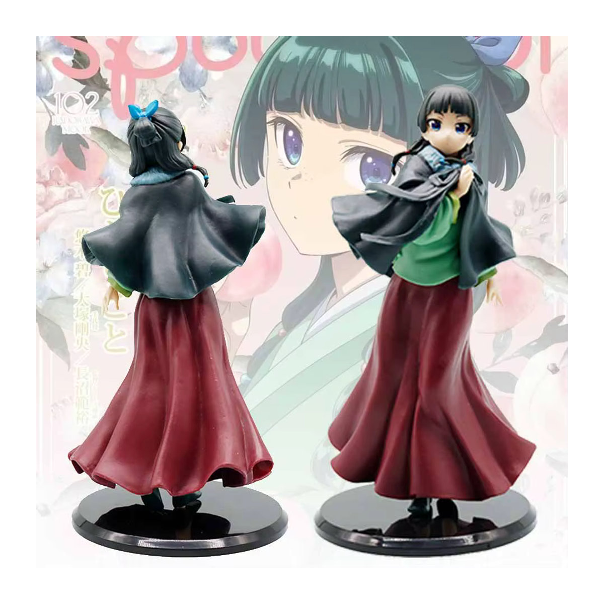 Bandai Kusuriya no Hitorigoto Anime-Figur Maomao und Jinshi mit Umhang, mehrfarbig, Höhe: 21 cm - Bild 5