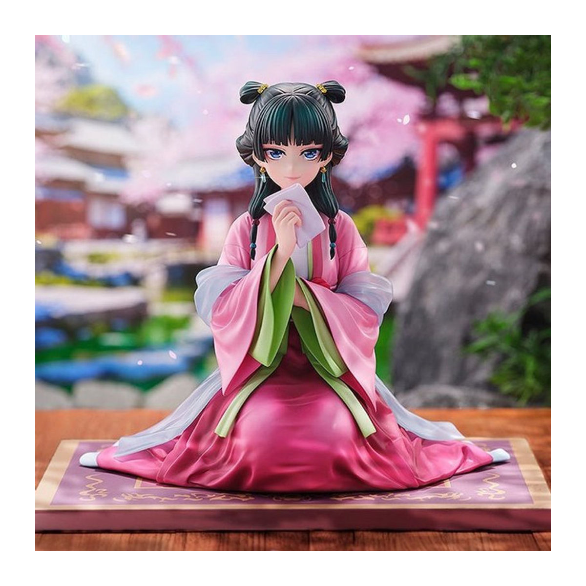 Bandai Kusuriya no Hitorigoto Anime Figuren Maomao und Jinshi als PVC Sammelmodell für Erwachsene, mehrfarbig, Höhe: 13 cm - Bild 1