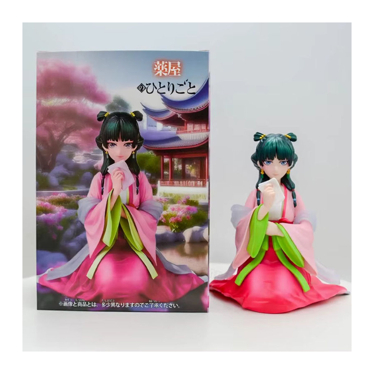 Bandai Kusuriya no Hitorigoto Anime Figuren Maomao und Jinshi als PVC Sammelmodell für Erwachsene, mehrfarbig, Höhe: 13 cm - Bild 4