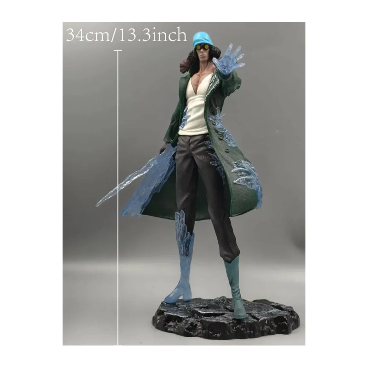 Bandai Kuzan Anime Actionfigur aus PVC in Grün und Mehrfarbig, Höhe: 34 cm - Bild 7