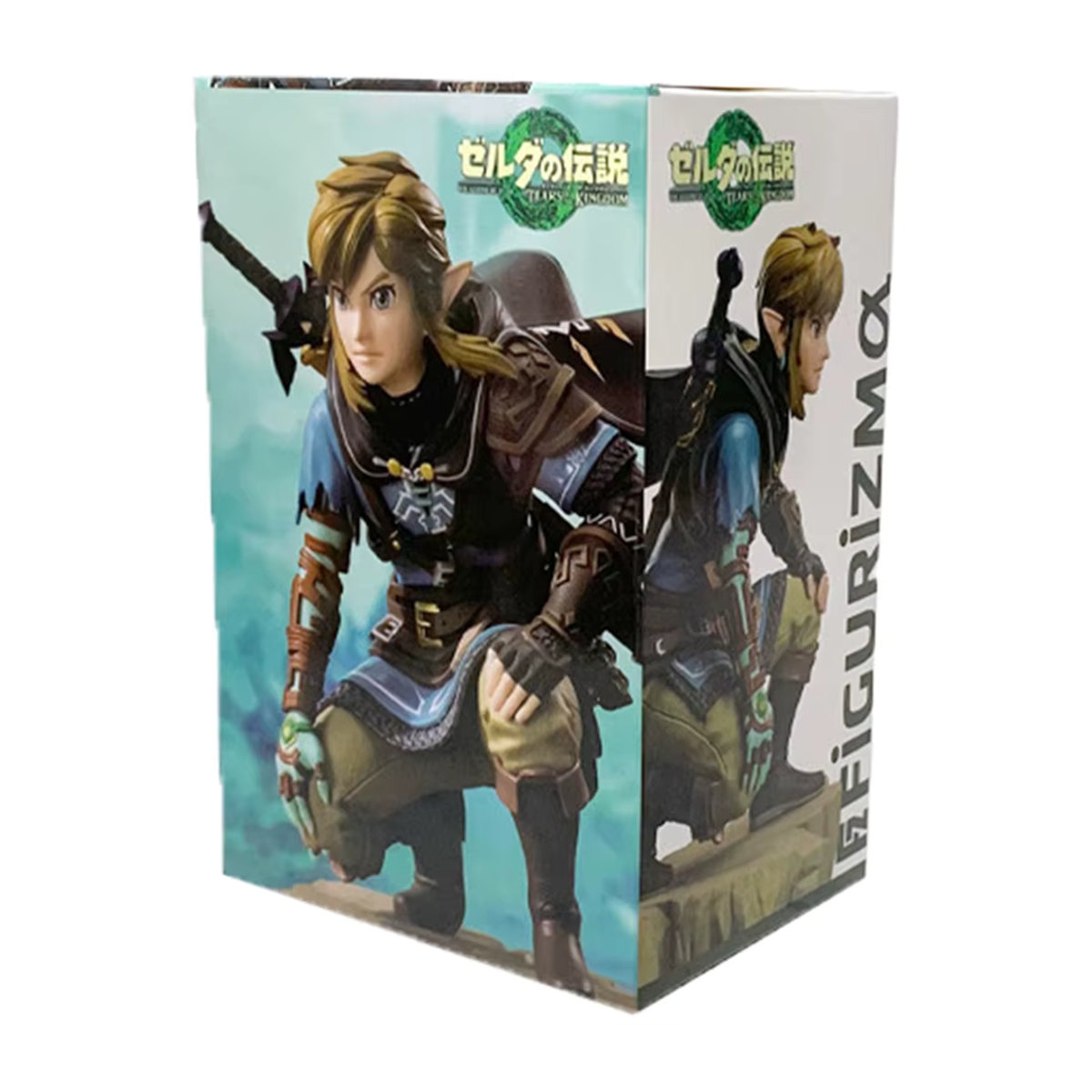 Bandai Legend of Zelda Tears of the Kingdom Link Handgefertigte PVC-Figur, Mehrfarbiges Desktop-Ornament - Bild 6