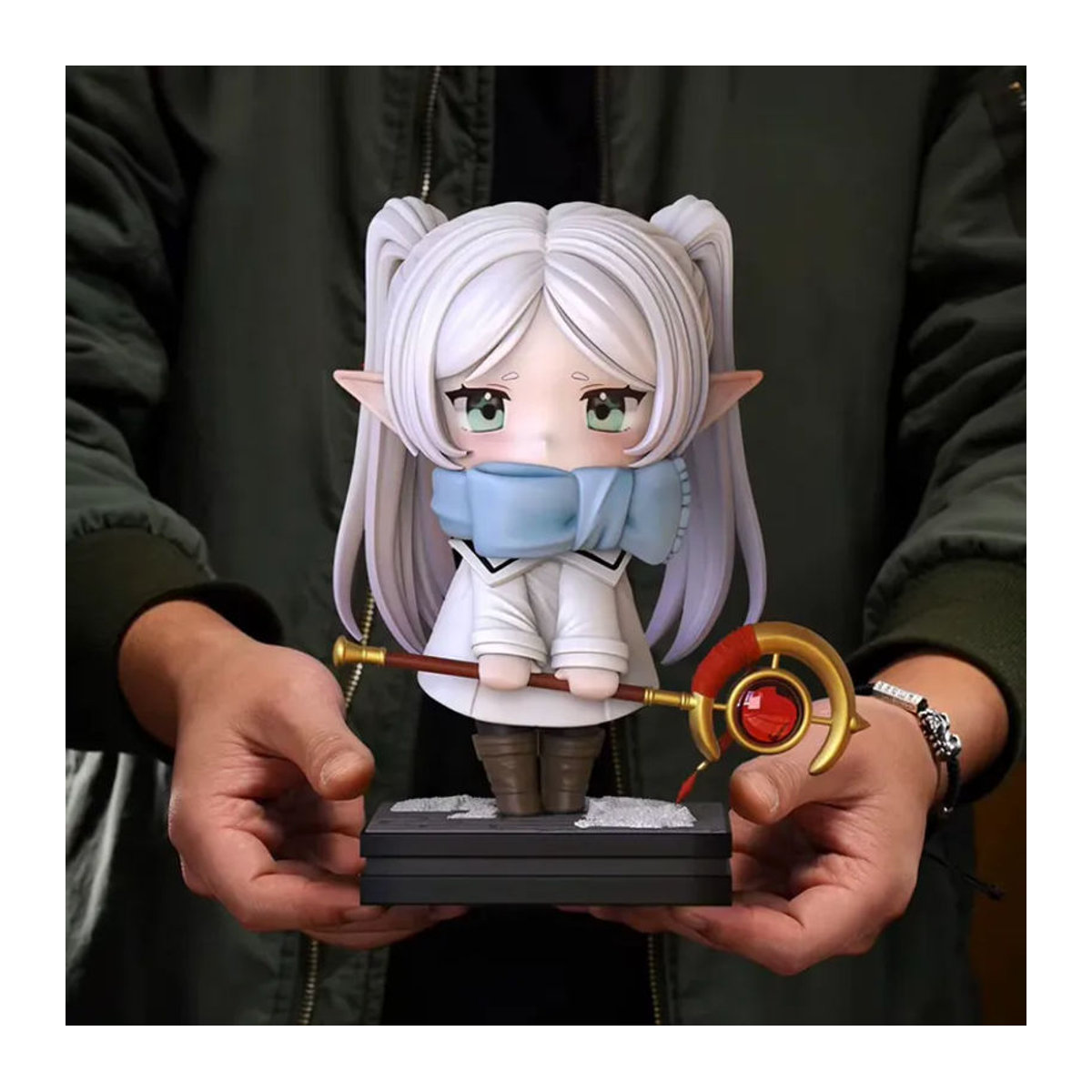 Bandai Lillian Anime-Mädchen Figur Handgefertigte Dekoration, mehrfarbig, Höhe: 13 cm - Bild 2