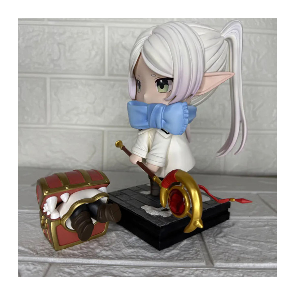 Bandai Lillian Anime-Mädchen Figur Handgefertigte Dekoration, mehrfarbig, Höhe: 13 cm - Bild 6