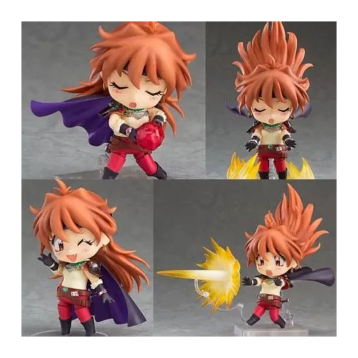 Bandai Lina Inverse Anime Slayers Sammlerfigur aus Kunststoff, mehrfarbig, bewegliches Modellpuppen-Set - Bild 1
