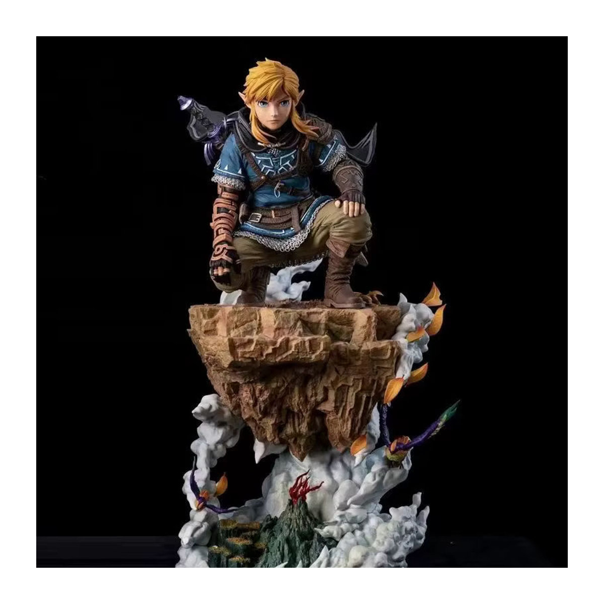 Bandai Link Zelda Breath of the Wild und Tears of the Kingdom Anime Modellfigur aus PVC, mehrfarbig, Höhe: 40 cm - Bild 2