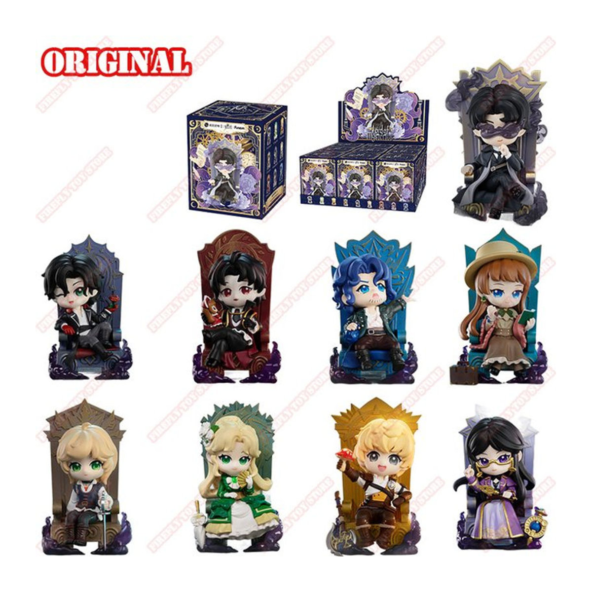 Bandai Lord of Mysteries Anime Action Figuren Collection Mehrfarbig aus Kunststoff - Bild 1