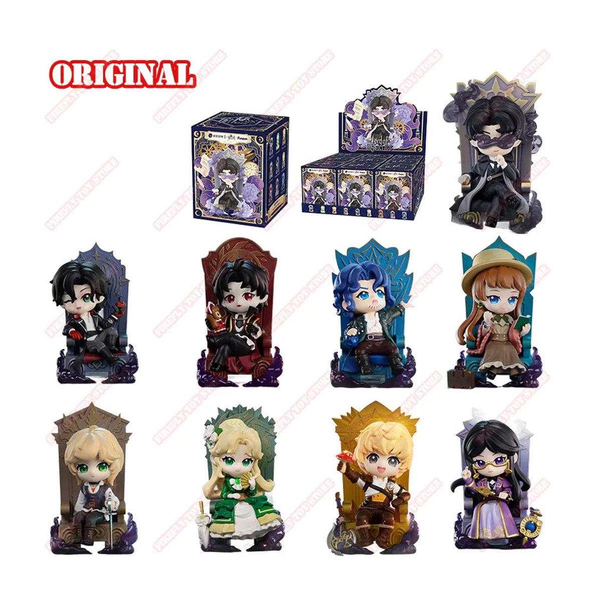 Bandai Lord of Mysteries Anime Action Figuren Collection Mehrfarbig aus Kunststoff - Bild 6