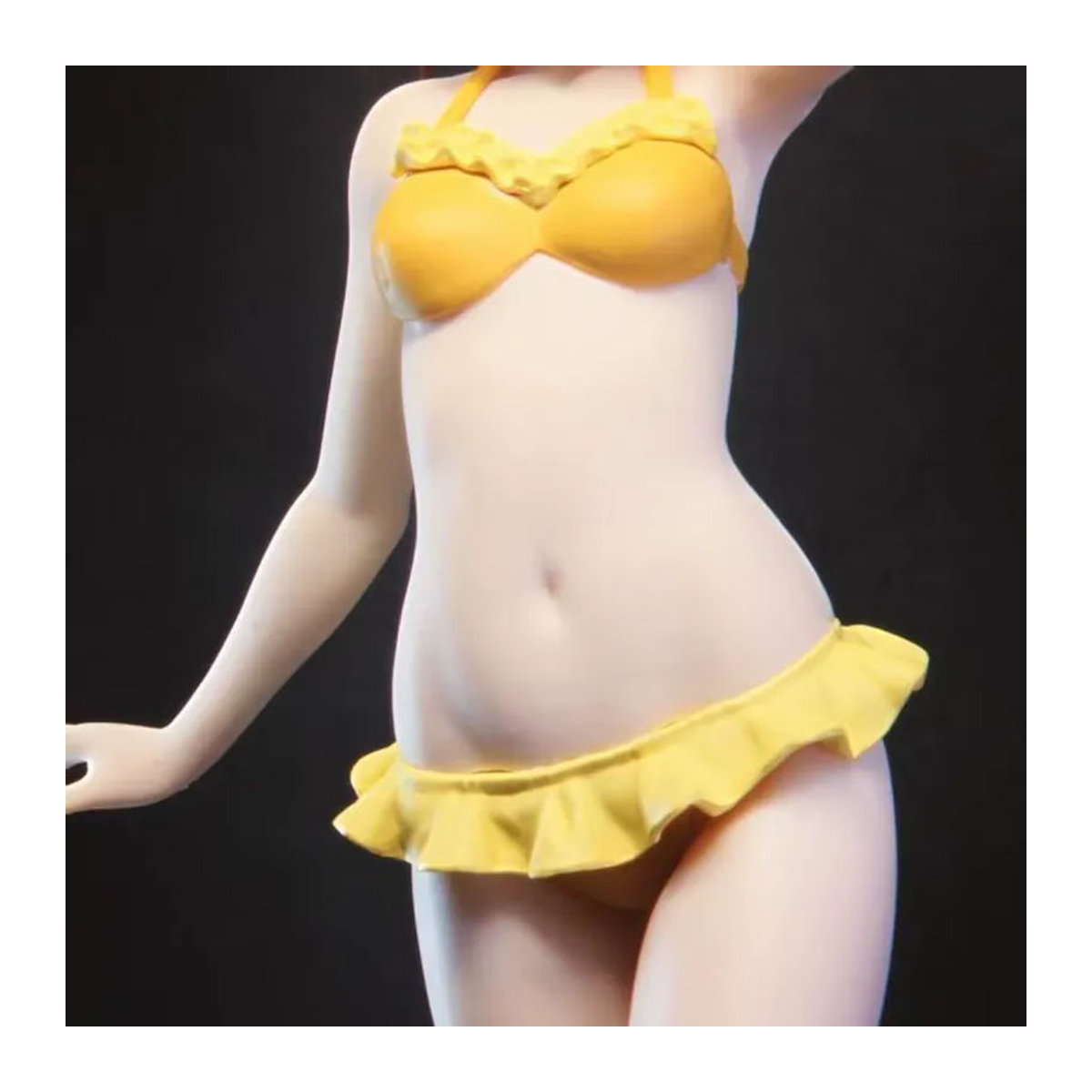 Bandai Love Live Honoka Kousaka Badeanzug Preisfigur aus PVC in Gelb - Bild 2