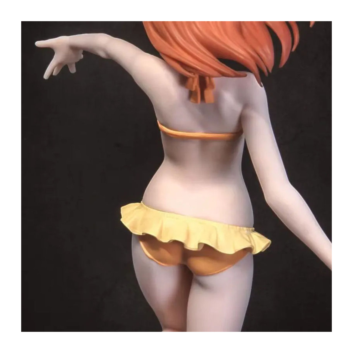 Bandai Love Live Honoka Kousaka Badeanzug Preisfigur aus PVC in Gelb - Bild 3