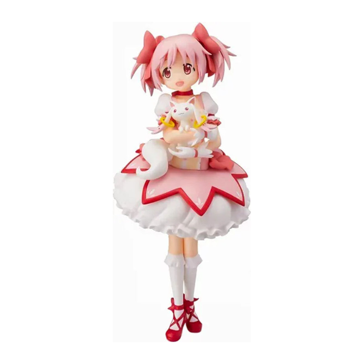 Bandai Madoka Magica Anime Figur Puella Magi Madoka Magica Statuette aus Kunststoff in Rosa - Bild 1