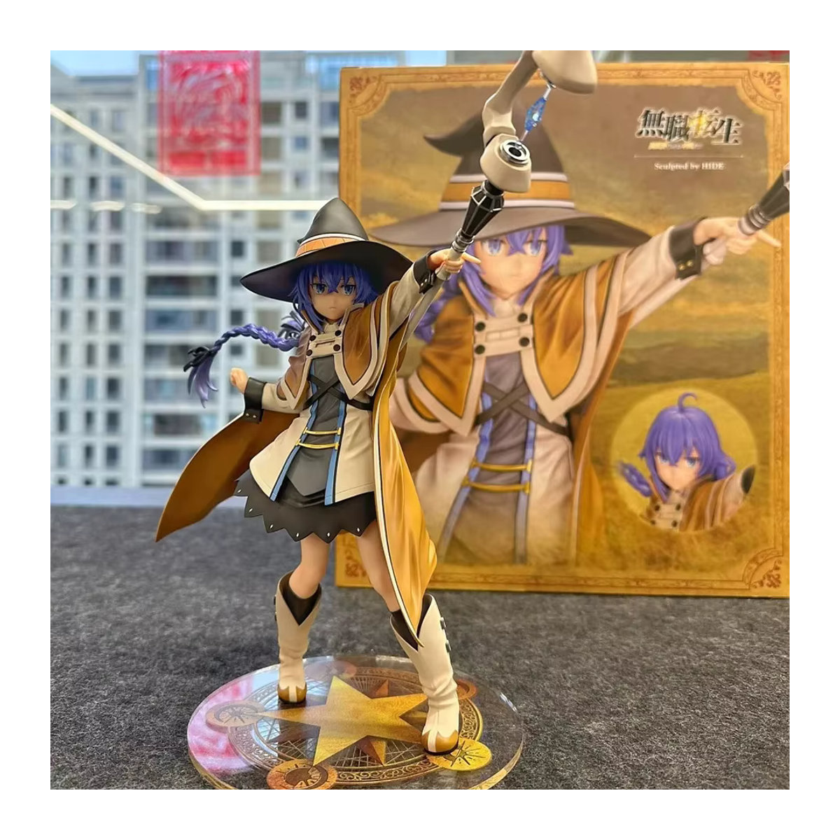 Bandai Magierin Roxy Migurdia Actionfigur aus Mushoku Tensei: Jobless Reincarnation, mehrfarbig, Höhe: 25 cm - Bild 4