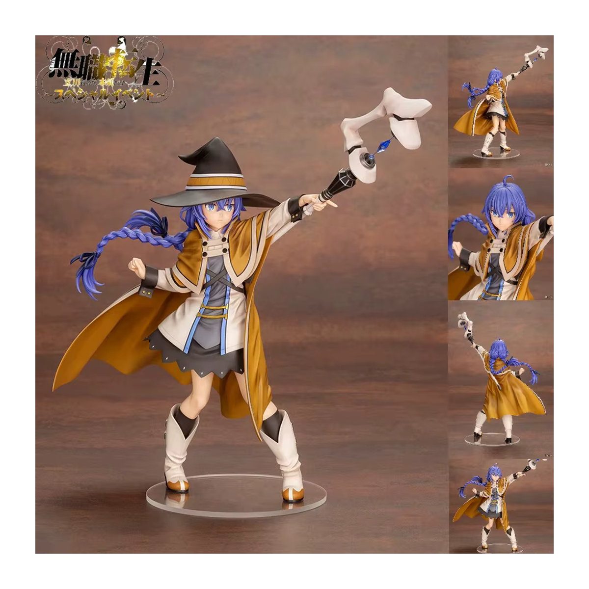 Bandai Magierin Roxy Migurdia Actionfigur aus Mushoku Tensei: Jobless Reincarnation, mehrfarbig, Höhe: 25 cm - Bild 5