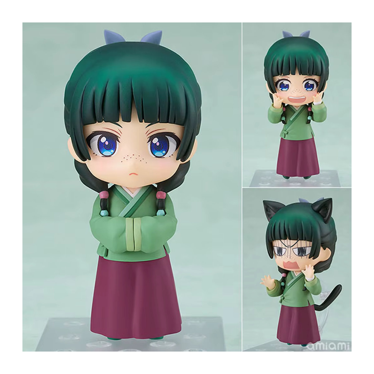 Bandai Maomao The Apothecary Diaries Q-Version Anime-Desktop-Figur mit wechselbarem Gesicht, mehrfarbig - Bild 4