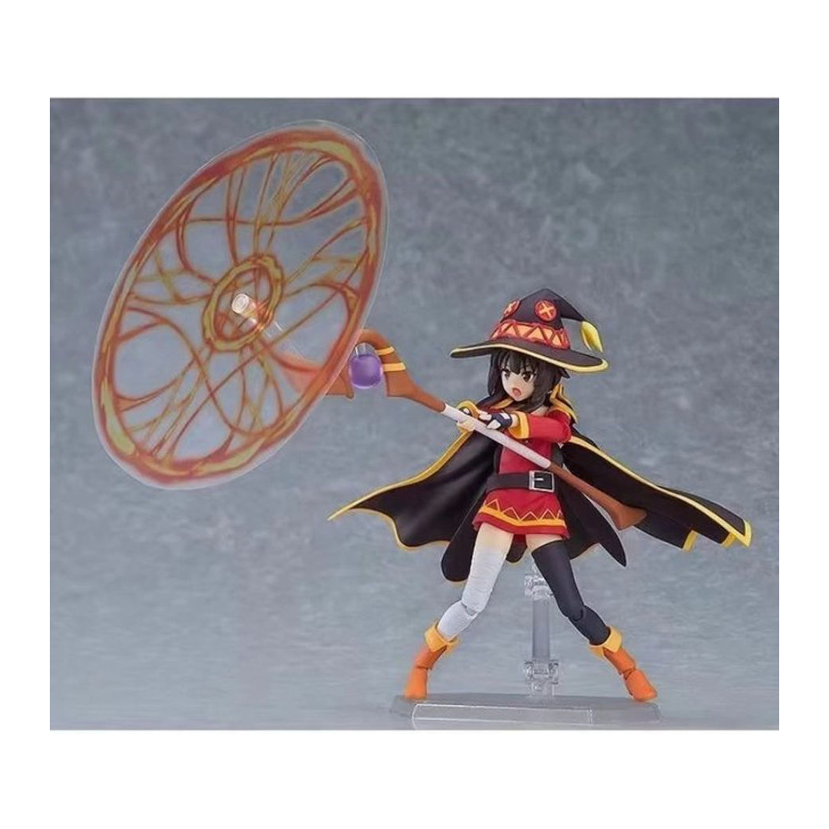 Bandai Megumin Actionfigur aus KonoSuba – Mehrfarbige PVC Modellfigur für deine Sammlung und Schreibtisch-Dekoration - Bild 1