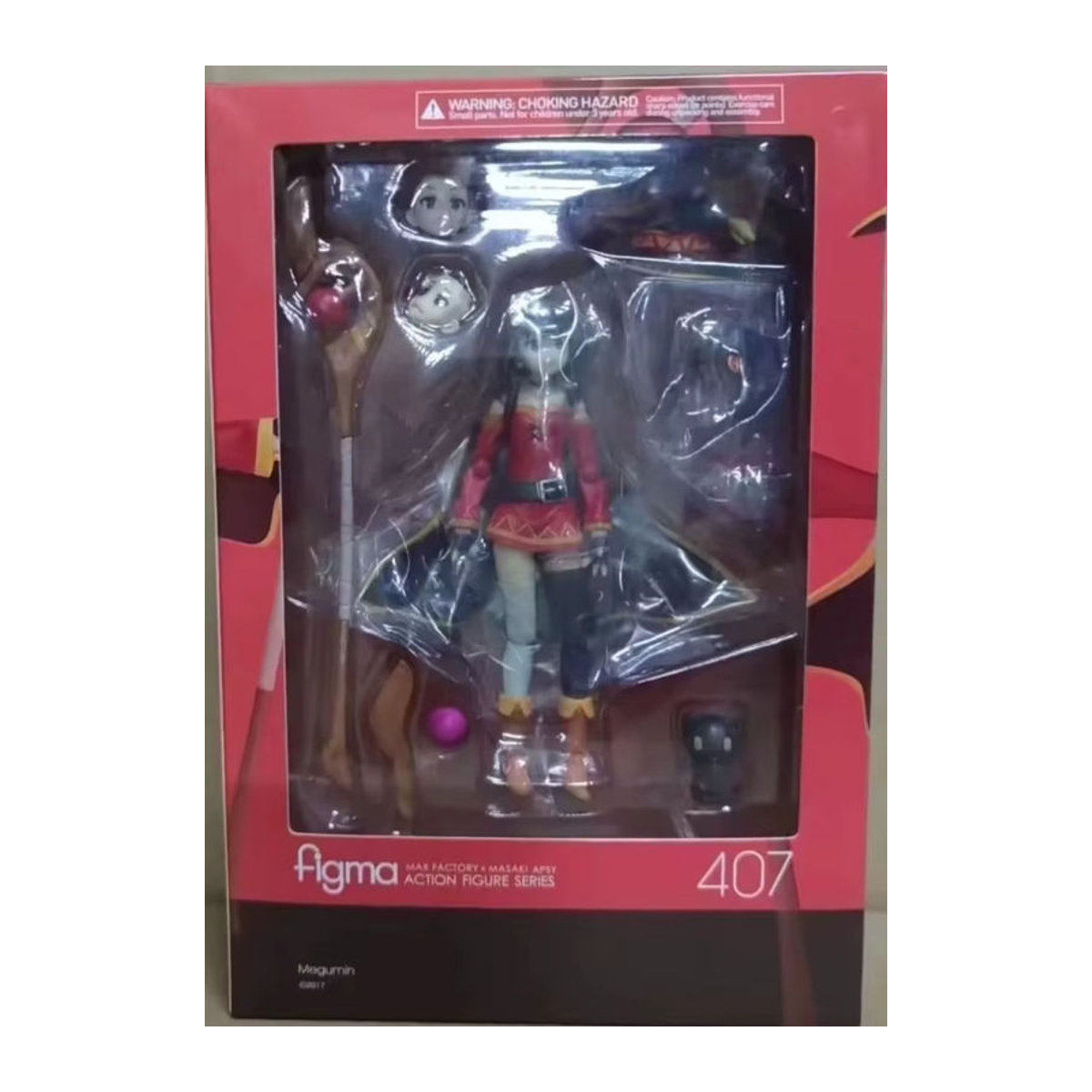 Bandai Megumin Actionfigur aus KonoSuba – Mehrfarbige PVC Modellfigur für deine Sammlung und Schreibtisch-Dekoration - Bild 2