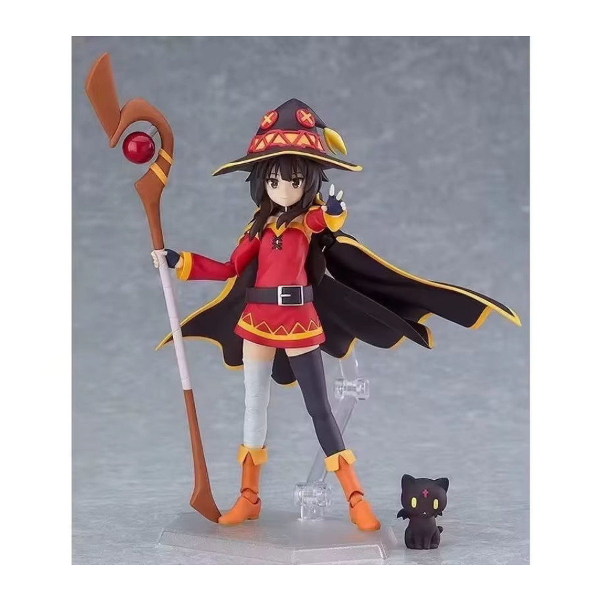 Bandai Megumin Actionfigur aus KonoSuba – Mehrfarbige PVC Modellfigur für deine Sammlung und Schreibtisch-Dekoration - Bild 3