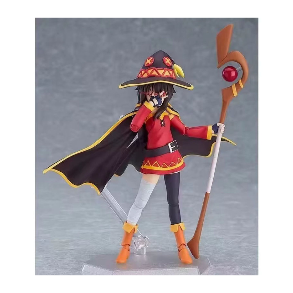 Bandai Megumin Actionfigur aus KonoSuba – Mehrfarbige PVC Modellfigur für deine Sammlung und Schreibtisch-Dekoration - Bild 5