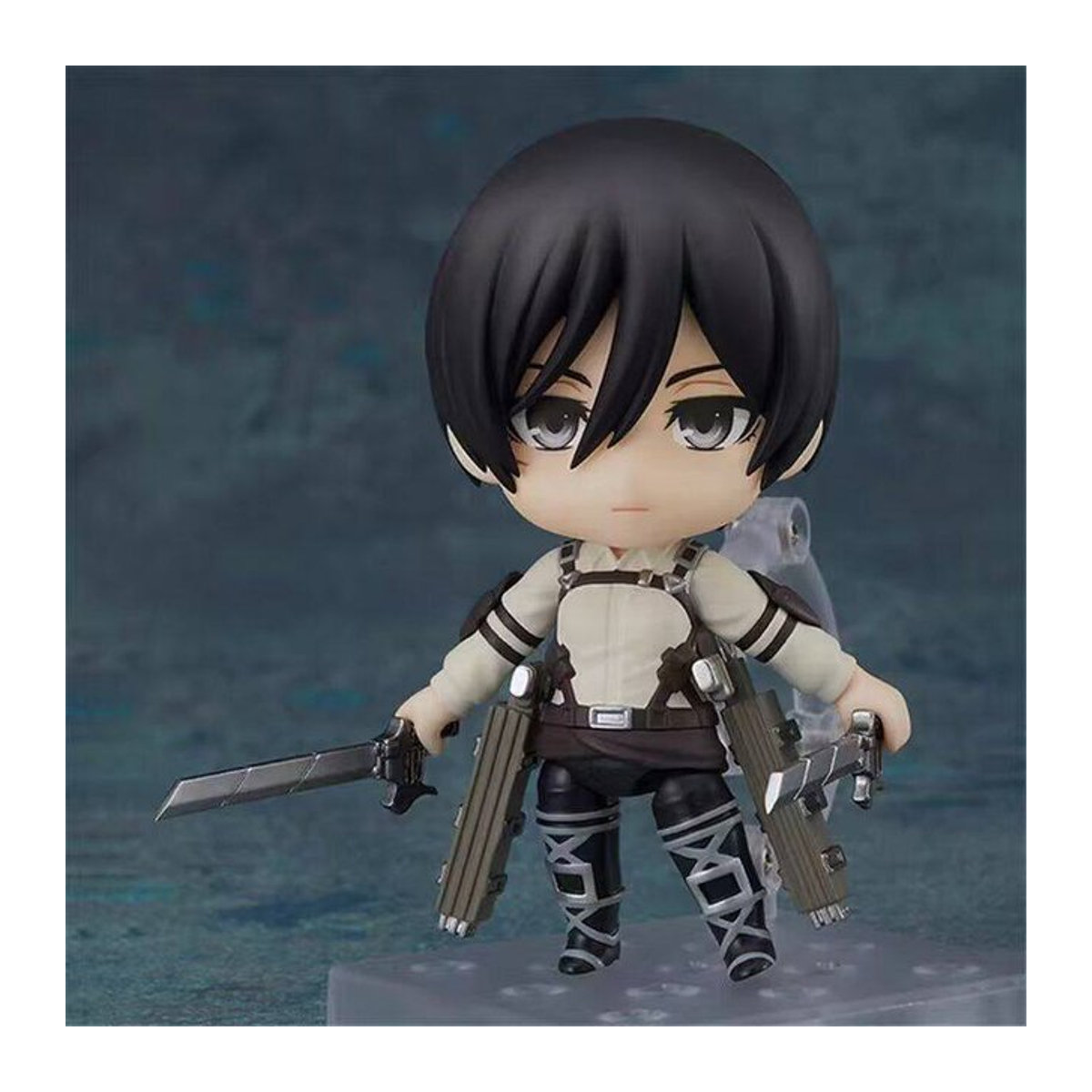 Bandai Mikasa Ackerman Attack On Titan Actionfigur Q-Version Final Season Sammelfigur mehrfarbig - Bild 1