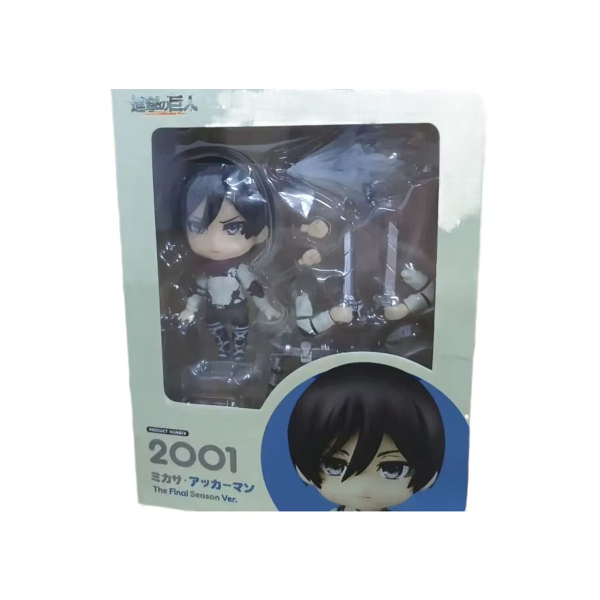 Bandai Mikasa Ackerman Attack On Titan Actionfigur Q-Version Final Season Sammelfigur mehrfarbig - Bild 3