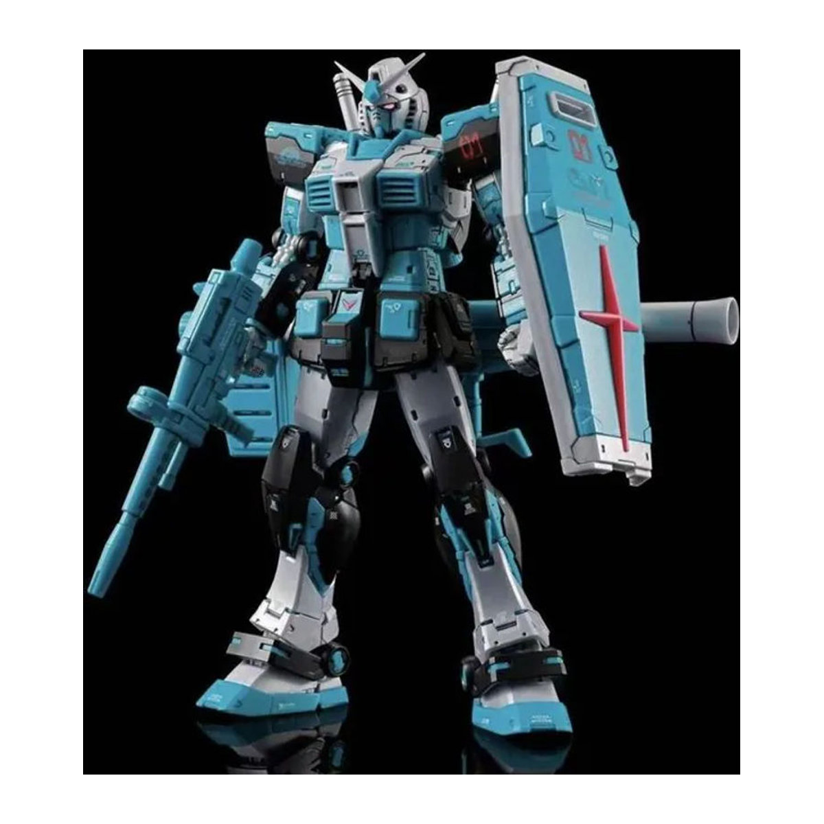 Bandai Miku Ver.2.0 Modellbausatz im Maßstab 1/144 aus blauem Kunststoff als DIY Actionfigur und Sammlerstück - Bild 1