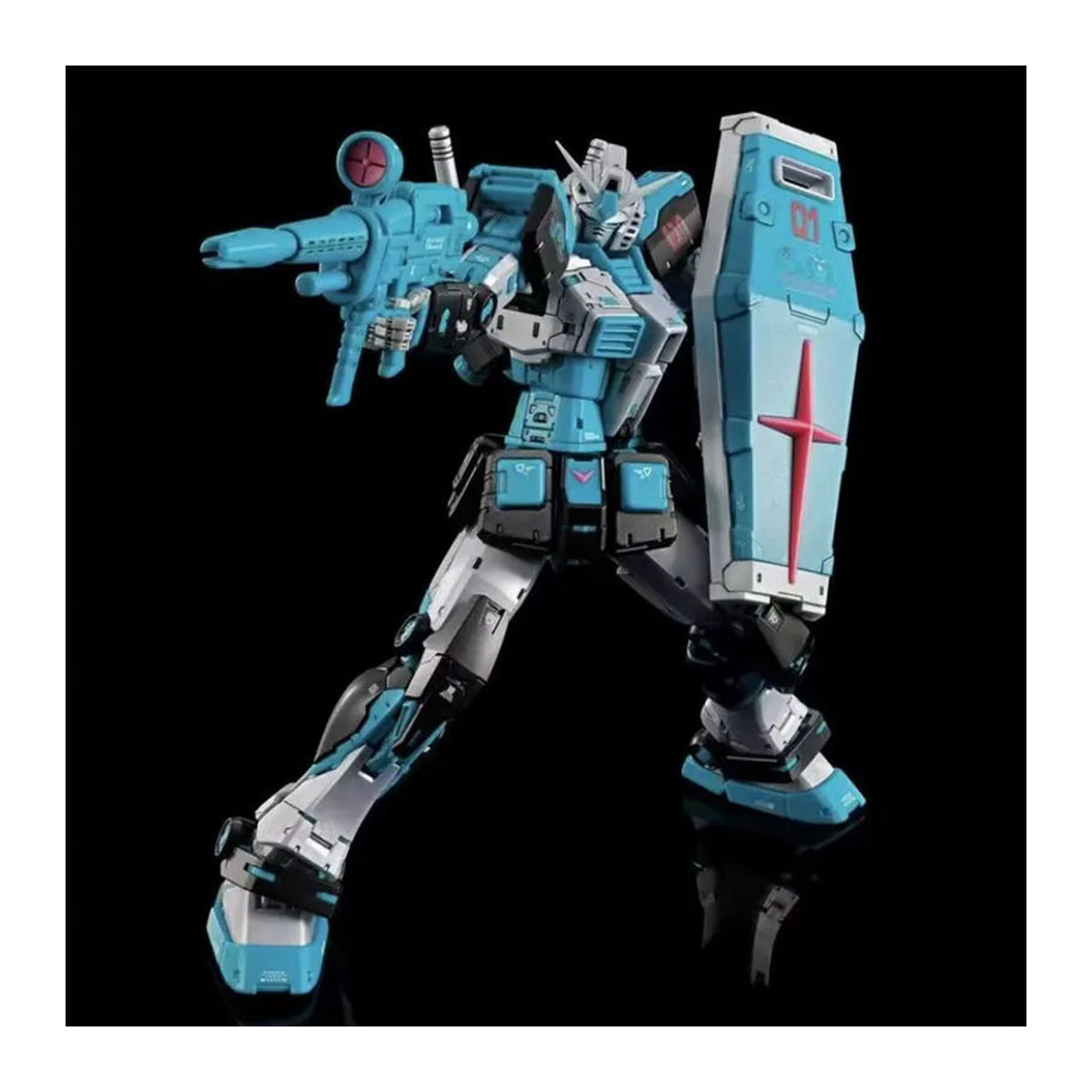 Bandai Miku Ver.2.0 Modellbausatz im Maßstab 1/144 aus blauem Kunststoff als DIY Actionfigur und Sammlerstück - Bild 2
