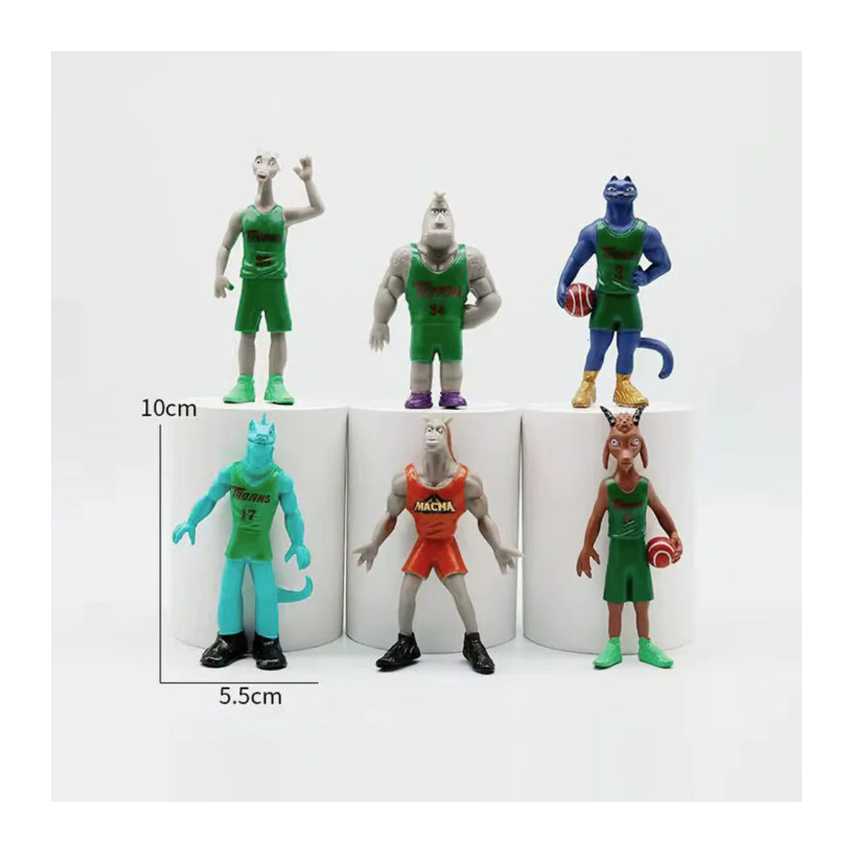 Bandai Miracle Dream Team Anime-Figur GOAT Cosplay Action-Modell aus Kunststoff, mehrfarbiges Desktop-Ornament für Sammler und Kinder - Bild 4