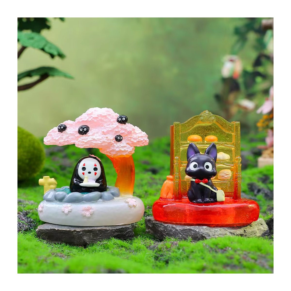 Bandai Miyazaki Hayao Blind Box Tischlampe aus Kunstharz in Bunt - Bild 5