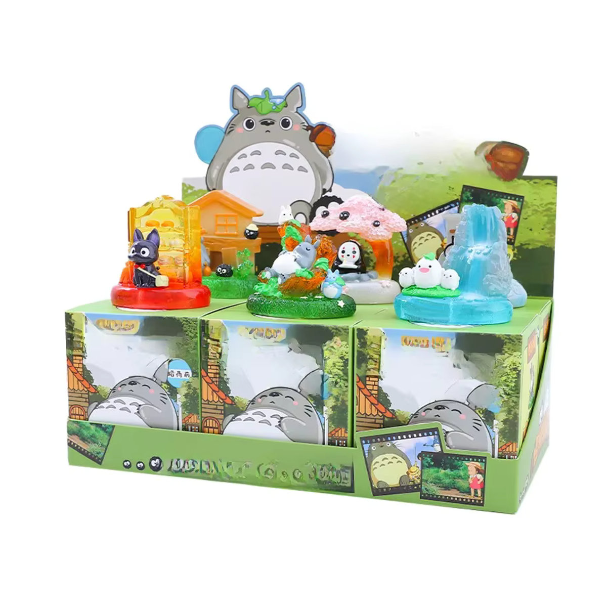 Bandai Miyazaki Hayao Blind Box Tischlampe aus Kunstharz in Bunt - Bild 6