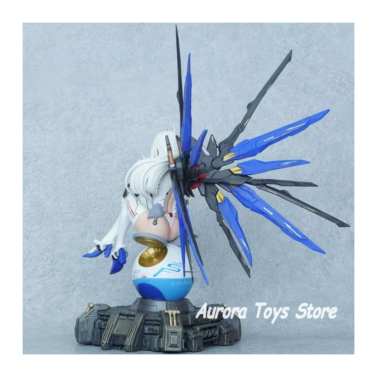 Bandai Mobile Suit Anime Figur Gundam Mädchen in Weiß, Höhe: 36 cm - Bild 4