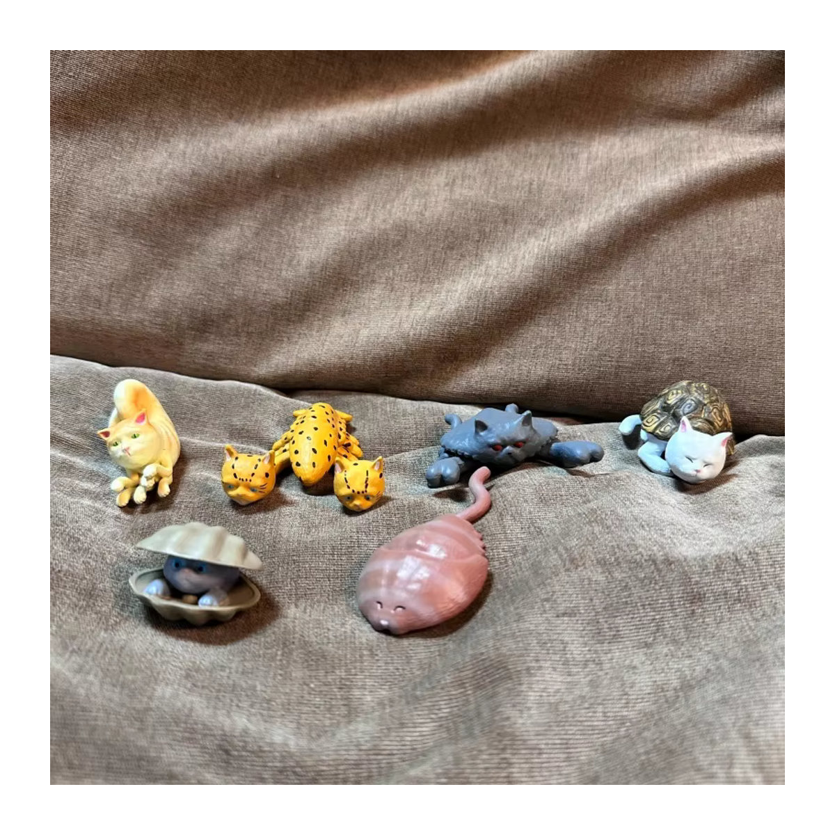 Bandai Momotarō Gachapon Deep-Sea Mystery Creature Armor Cat Modell Ornamente aus Kunststoff in Mehrfarbig - Bild 2