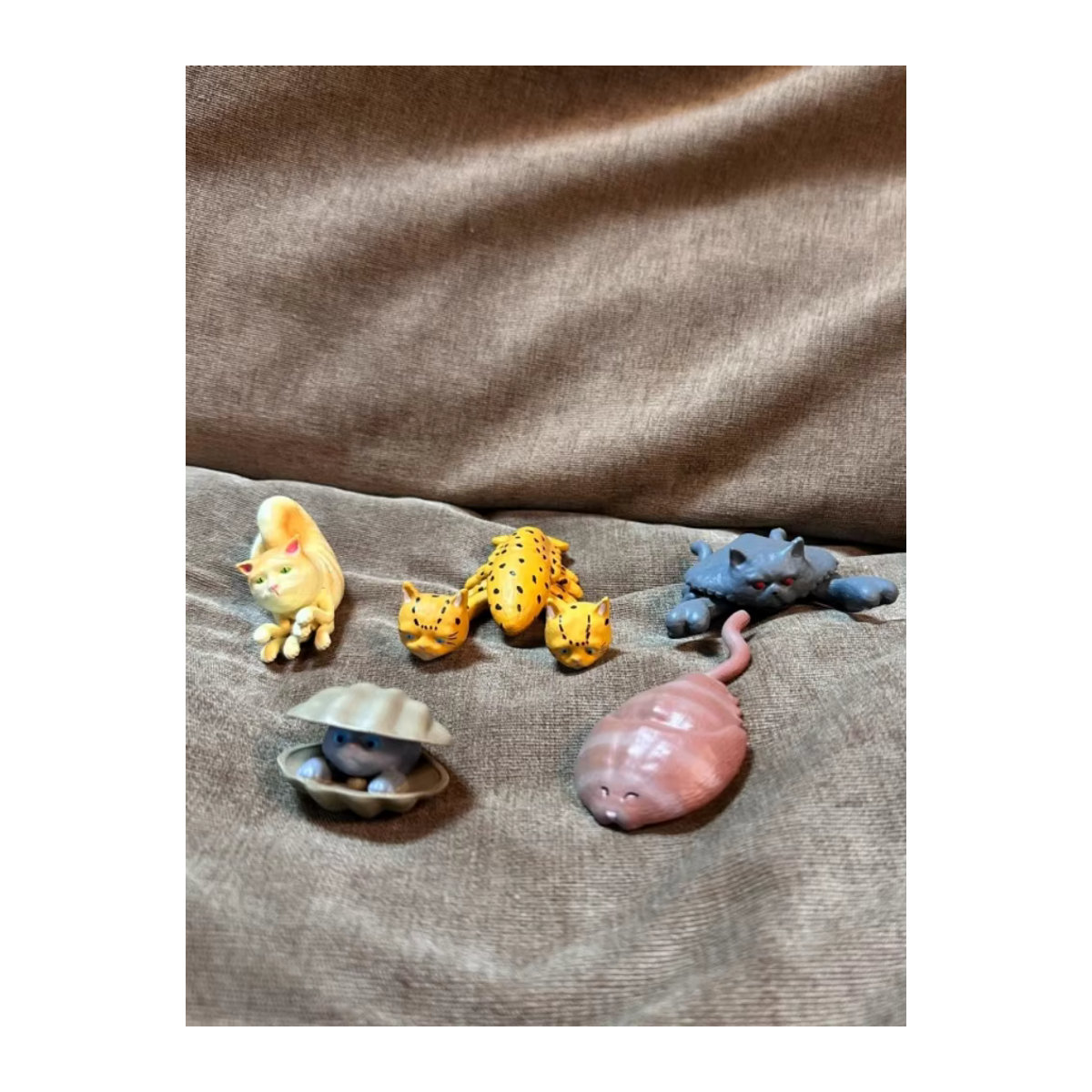 Bandai Momotarō Gachapon Deep-Sea Mystery Creature Armor Cat Modell Ornamente aus Kunststoff in Mehrfarbig - Bild 6